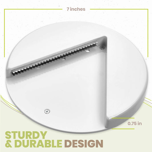 Under Cabinet Jar Opener - Undermount Lid Gripper Tool Easily Grip and Unscrew Multi-Sized Jars, Bottles and Containers - Ideal Kitchen Gadget for Weak Hands and Seniors with Arthritis