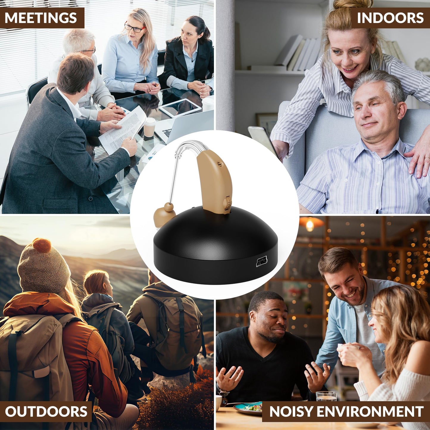 MEDca™ Rechargeable Ear Hearing Amplifier