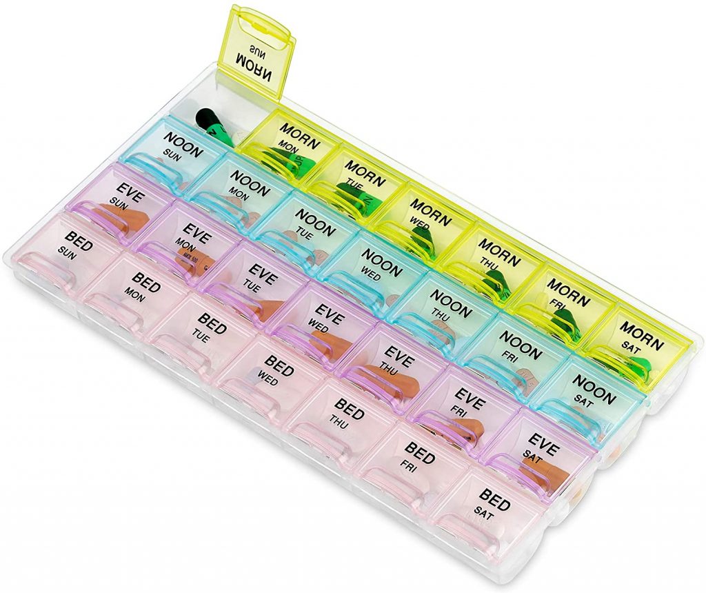 Pill Organizer: A better way to track your parent’s medication