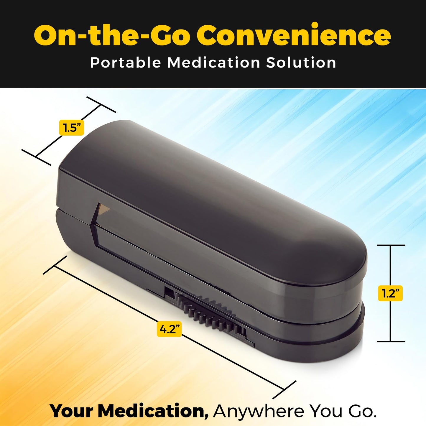 Pill Cutter for Small Pills - Multiple Splitter Pill Cutters for Small to Large Pills, Multi Tablet Split Cutter with Accurate Pill Alignment Cutter, Safety-Blade Guard, Food Grade Stainless Steel