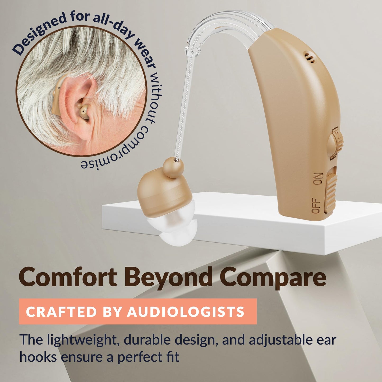 MEDca™ Rechargeable Ear Hearing Amplifier