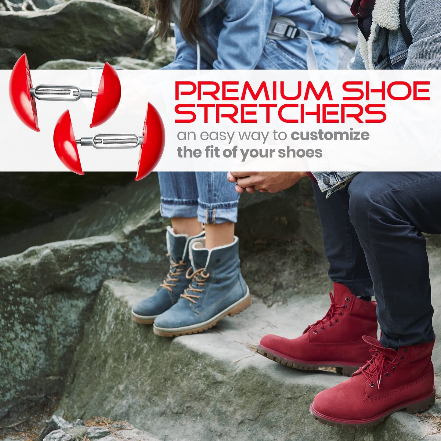 MEDca Shoe Stretcher- Immediate Relief with Small and Handy Sold As a Pack of 2