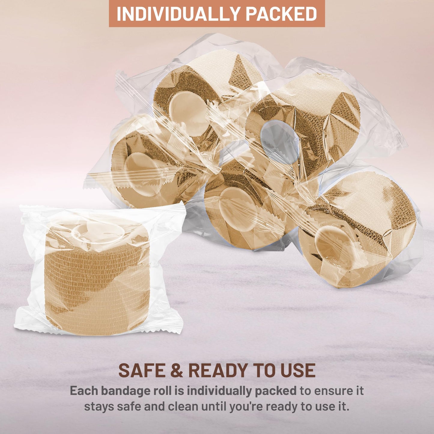 Gauze Bandage Rolls - (12 Pack) 2 in x 4.1 Yards Per Roll of Medical Grade Gauze Bandage and Stretch Bandage Wrapping for Dressing All Types of Wounds and First Aid Kit by MEDca, (2-Inch, 12 Pcs)