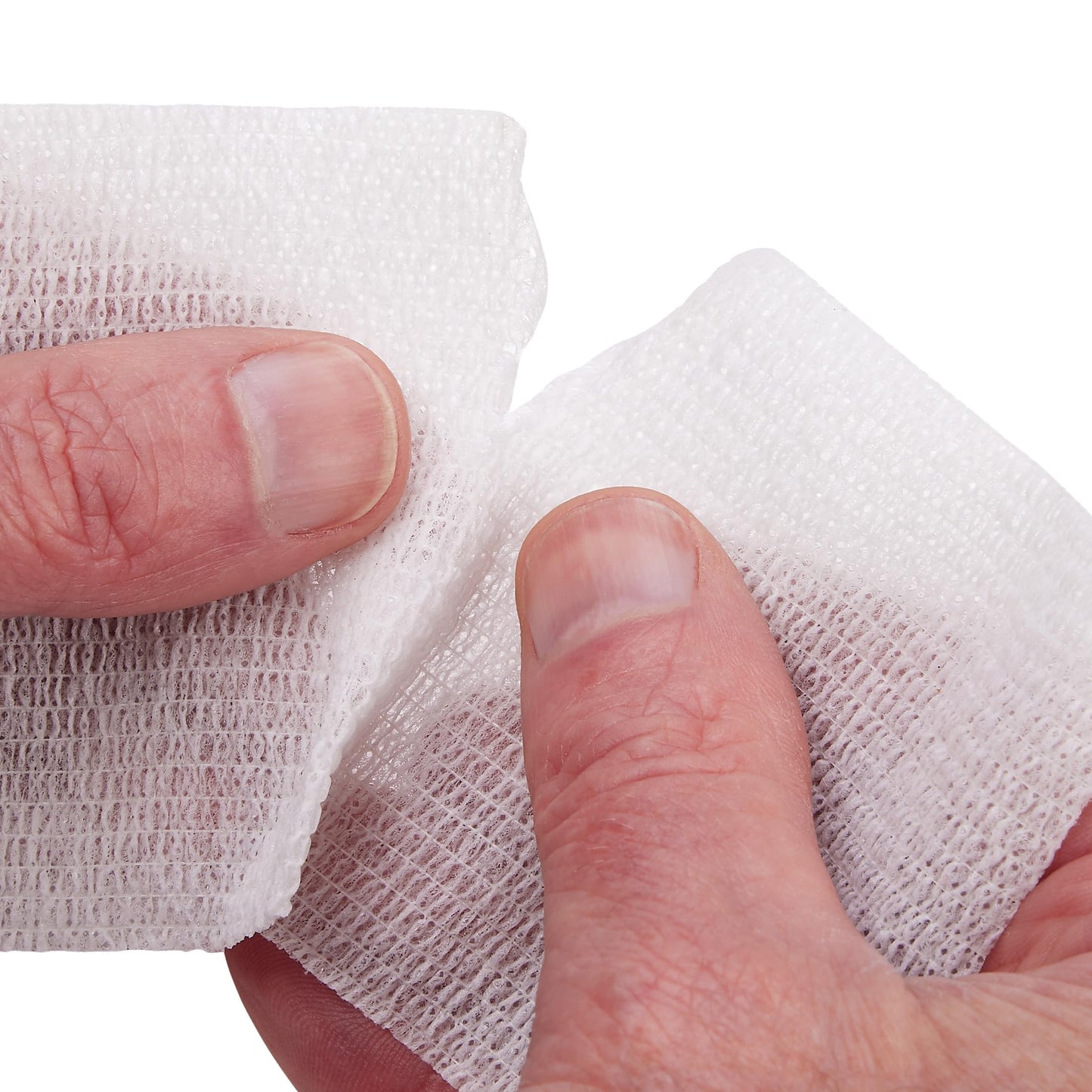 Self Adherent Wrap - Bulk Pack of 6, Athletic Tape Rolls and Sports Wraps, Self Cohesive Non-Woven Adhesive Bandage (3 In x 5 Yards) for Ankle Sprains & Swelling