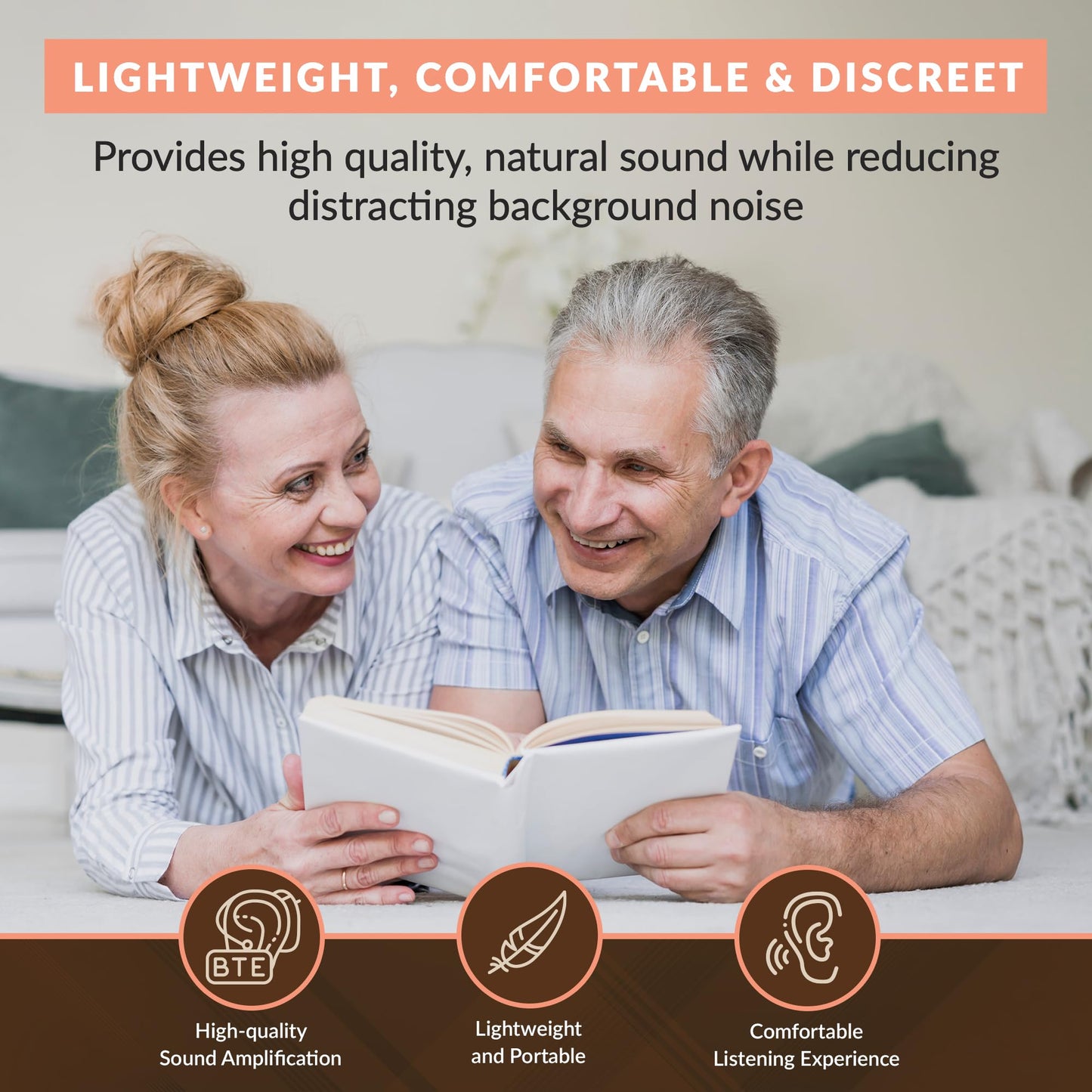 MEDca™ Rechargeable Ear Hearing Amplifier