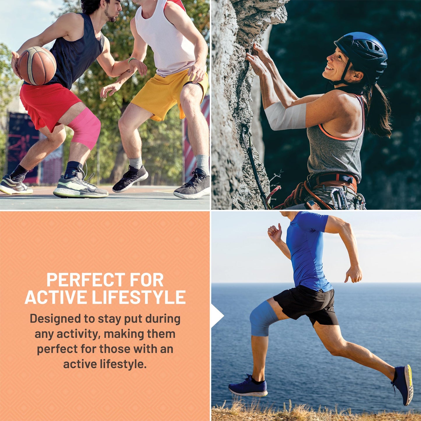 Self Adherent Cohesive Tape Rolls - Pack of 12 - 1" 2" 3"x5 Yards Combo Pack, Self Adhesive Bandage Rolls & Sports Athletic Wrap for Ankle, Wrist, Sprains and Swelling, Vet Wraps (Bright Neon Colors)