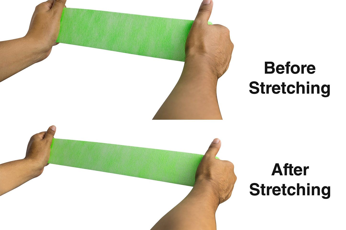 Self Adherent Wrap - Bulk Pack of 6, Athletic Tape Rolls and Sports Wraps, Self Cohesive Non-Woven Adhesive Bandage (3 In x 5 Yards) for Ankle Sprains & Swelling