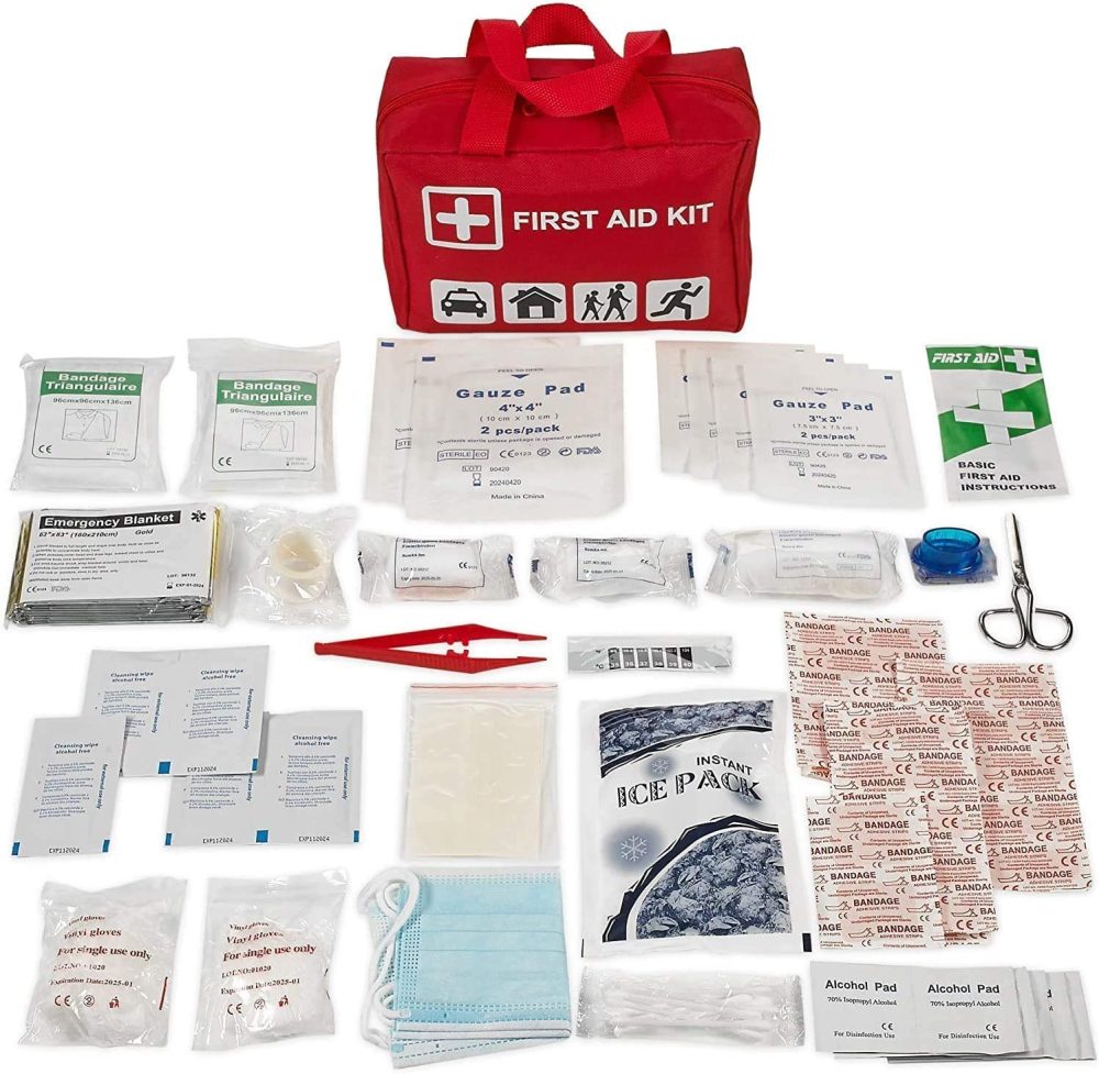 First Aid Kit Emergency First Aid Kit and Medical Kit Exceeds ANSI