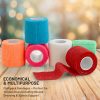 MEDca Cohesive Colorful Bandage Rolls