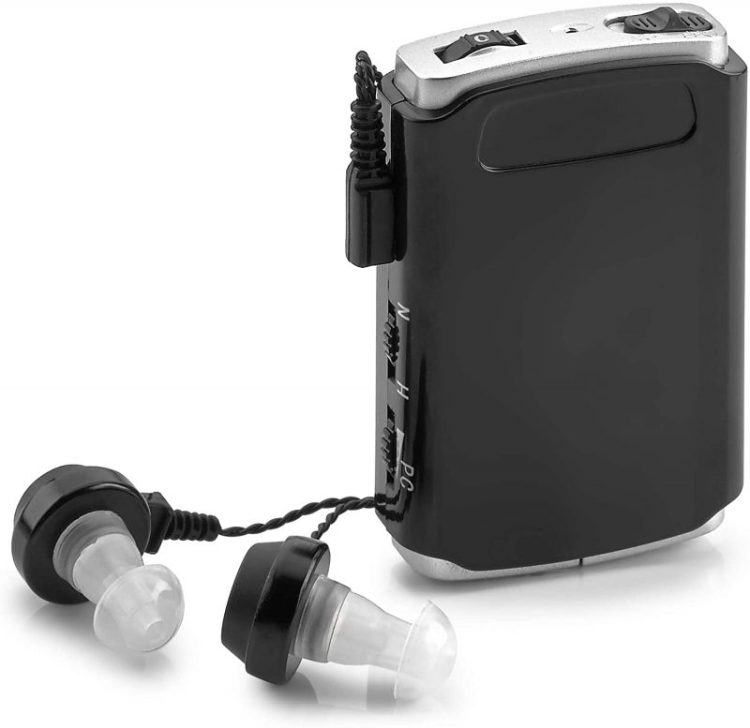 Digital Ear Amplifier Set With Quality Rechargeable, For Seniors