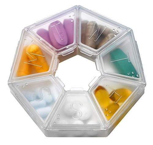 Pill Organizer Round