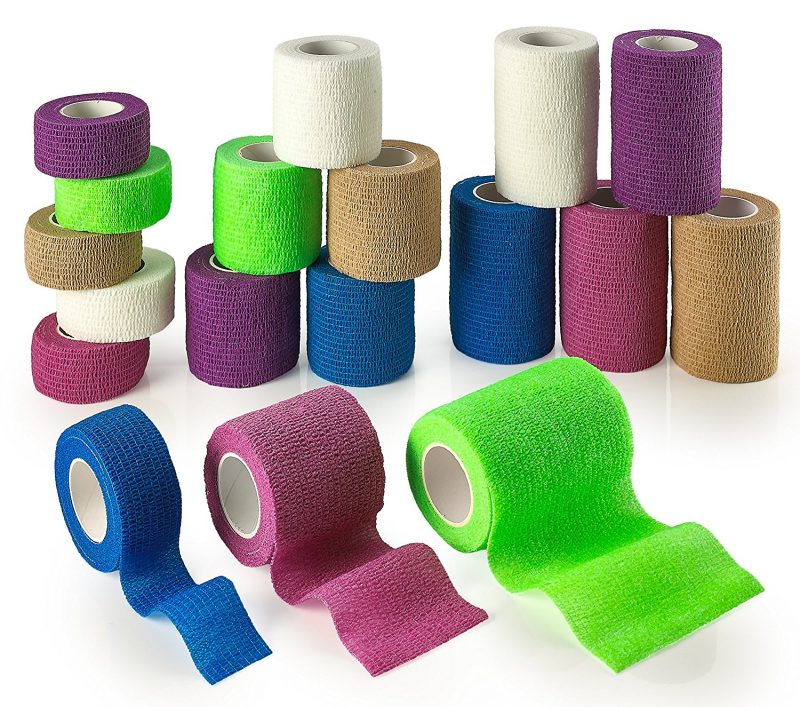 MEDca Tape Wrap, Self Adherent Rap Tape, Adhering Stick Bandage, Self