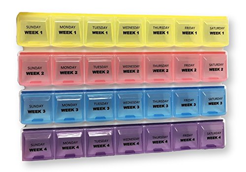31 Grid Weekly Plastic Daily Medicine Organizer Monthly Wholesale